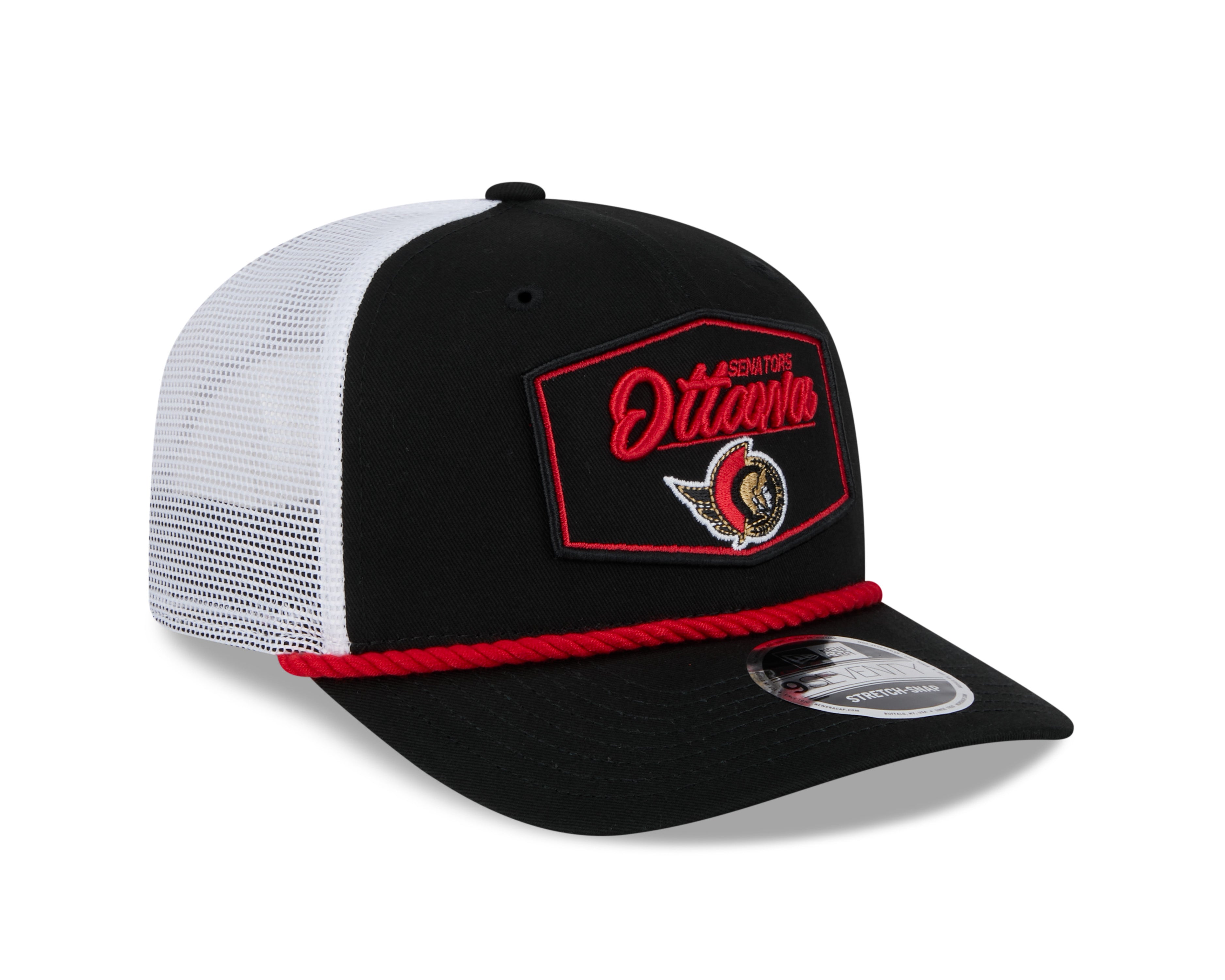 Ottawa Senators NHL New Era Men's Black 9Seventy Cord Snapback Hat