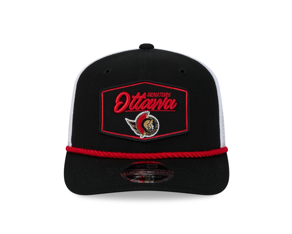 Ottawa Senators NHL New Era Men's Black 9Seventy Cord Snapback Hat
