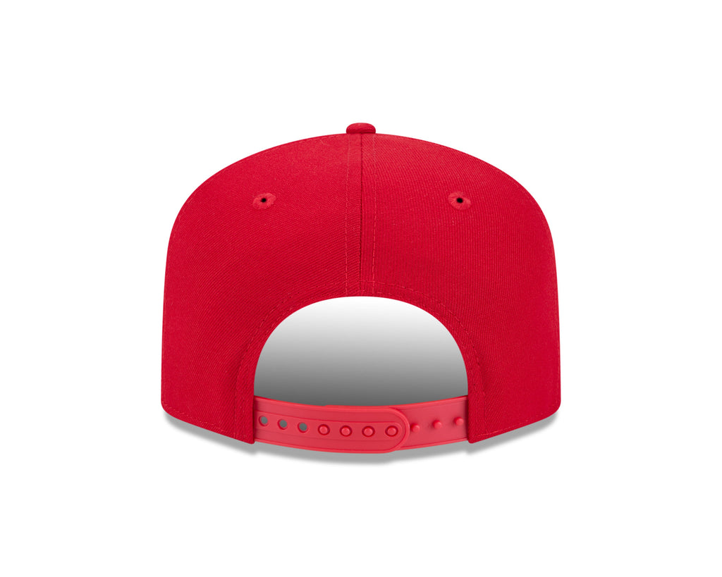 Chicago Blackhawks NHL New Era Men's Red 9FIfty Script A-Frame Snapback