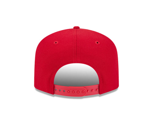 Chicago Blackhawks NHL New Era Men's Red 9FIfty Script A-Frame Snapback