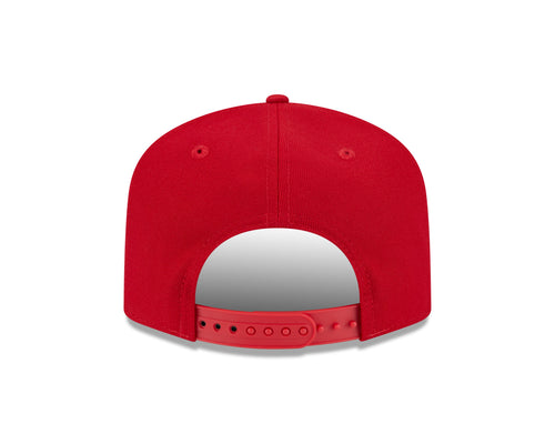 Detroit Red Wings NHL New Era Men's Red 9FIfty Script A-Frame Snapback