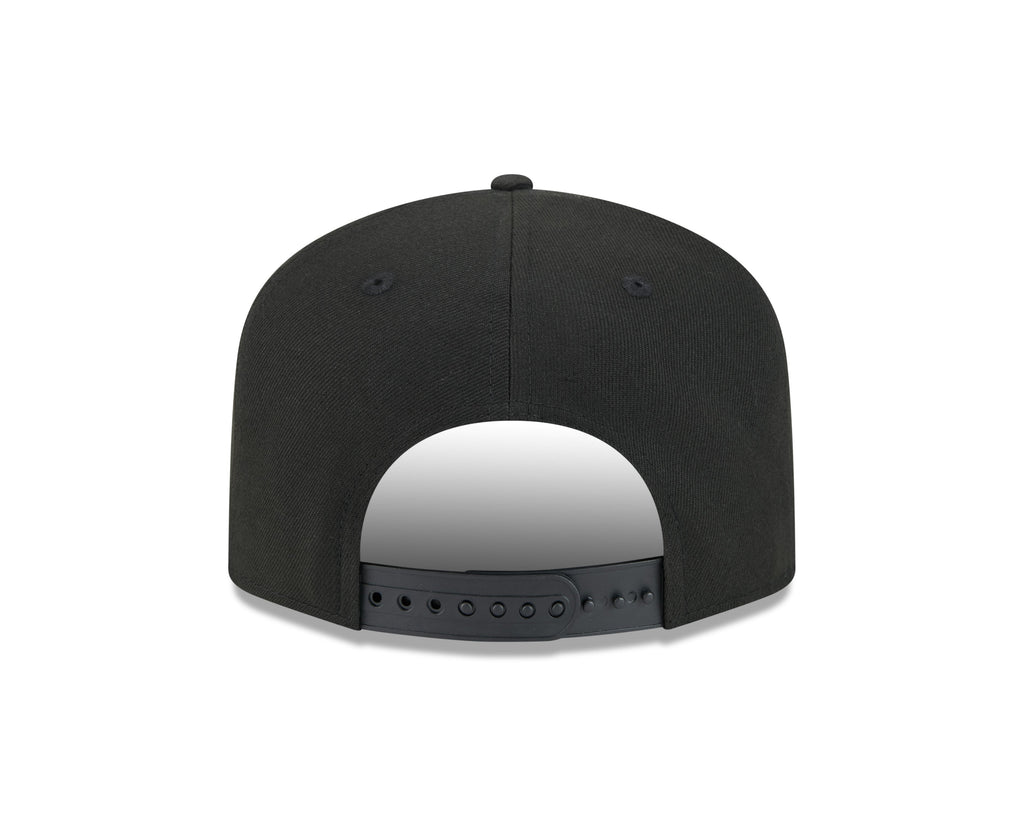 Philadelphia Flyers NHL New Era Men's Black 9FIfty Script A-Frame Snapback