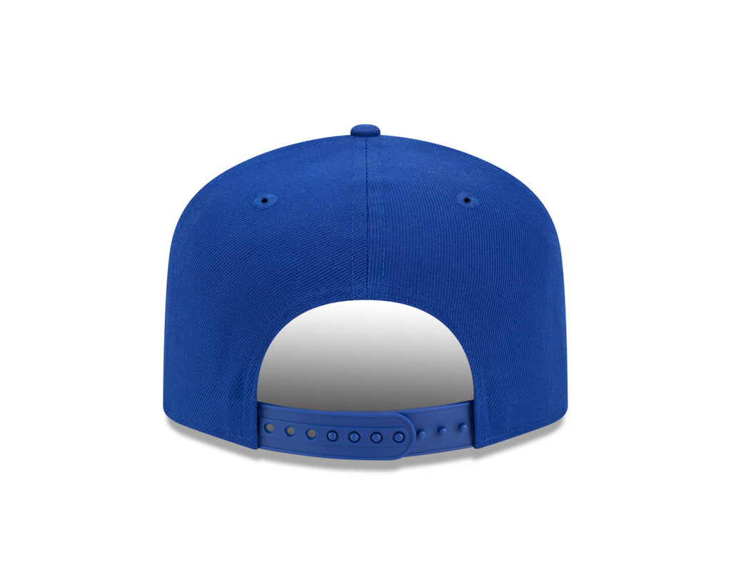 New York Rangers NHL New Era Men's Royal 9FIfty Script A-Frame Snapback