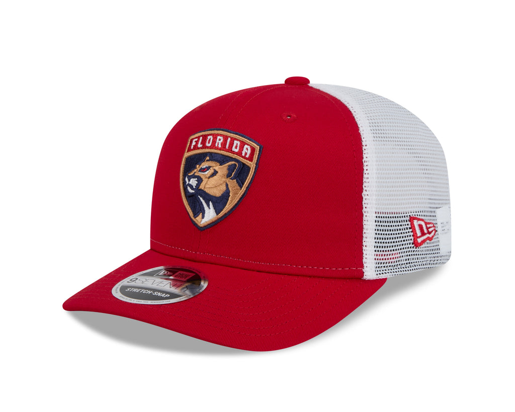 Florida Panthers NHL New Era Men's Red 9Seventy Trucker Snapback Hat