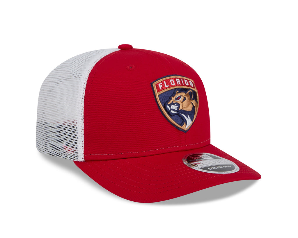 Florida Panthers NHL New Era Men's Red 9Seventy Trucker Snapback Hat