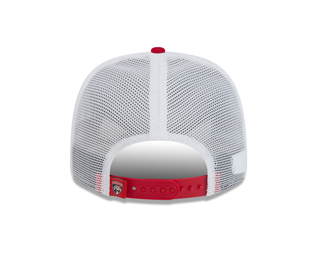 Florida Panthers NHL New Era Men's Red 9Seventy Trucker Snapback Hat