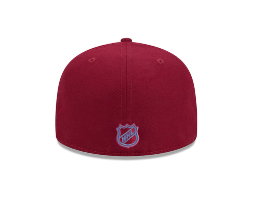 Colorado Avalanche NHL New Era Men's Burgundy 59Fifty Core Fitted Hat