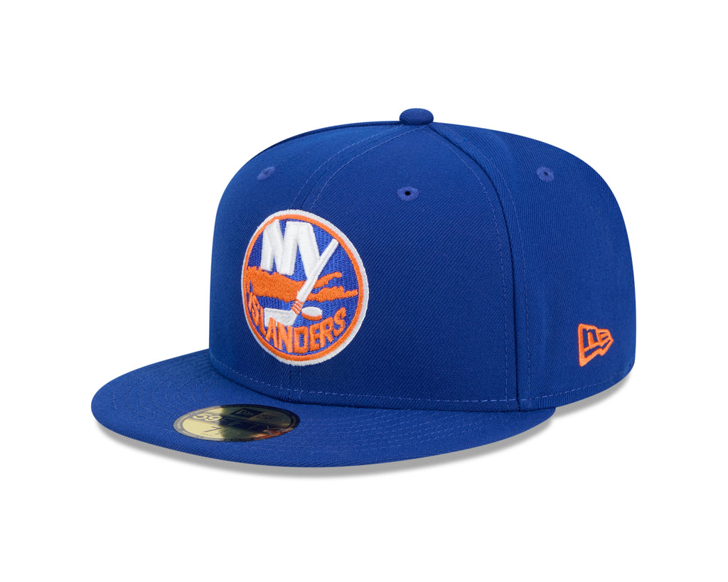 New York Islanders NHL New Era Men's Royal 59Fifty Core Fitted Hat