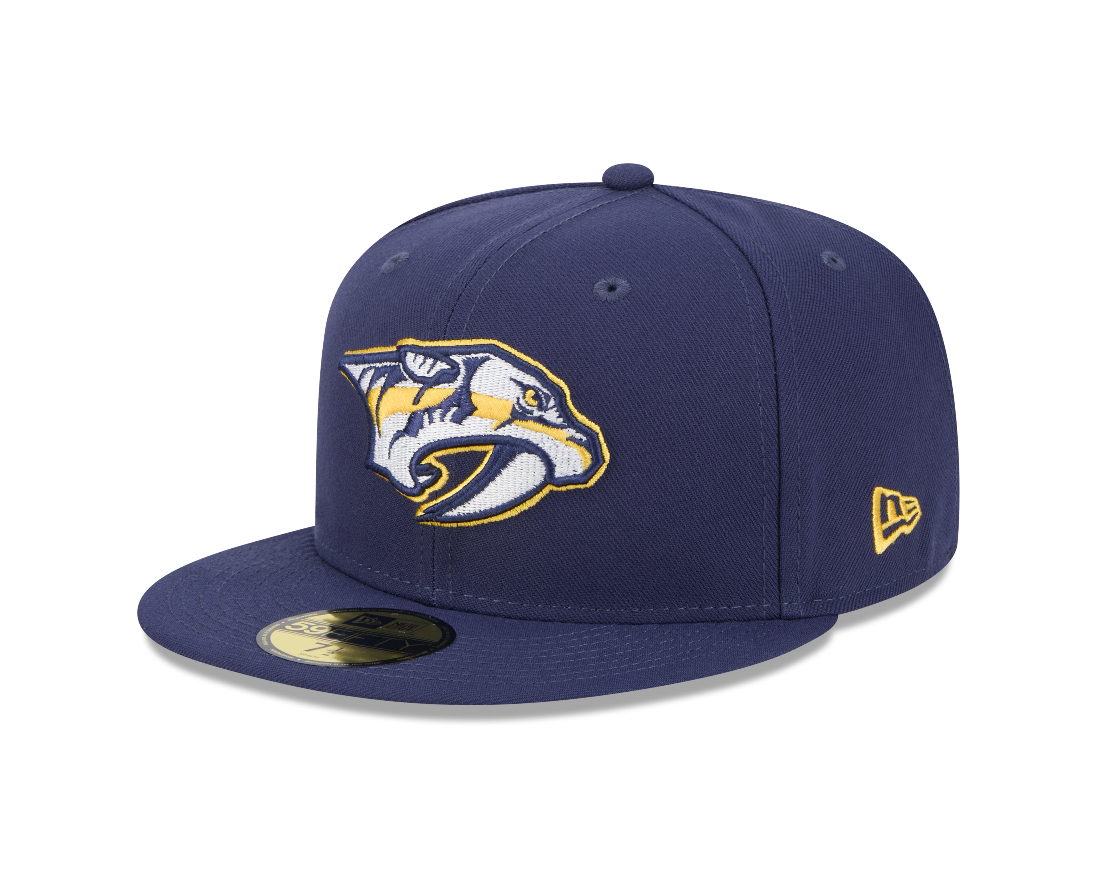 Nashville Predators NHL New Era Men's Navy 59Fifty Core Fitted Hat