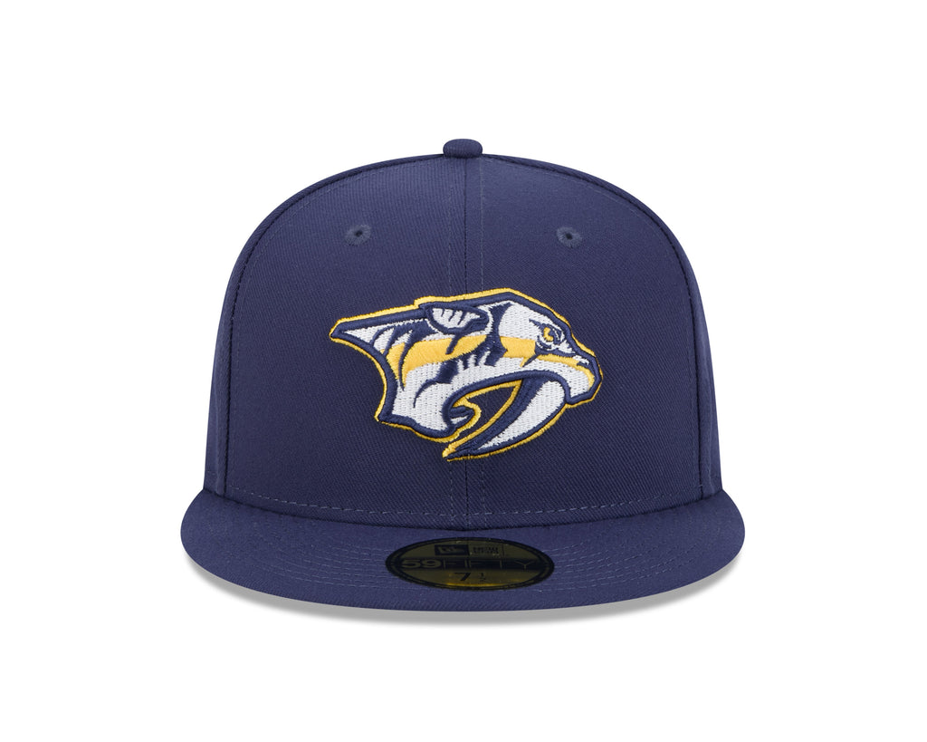 Nashville Predators NHL New Era Men's Navy 59Fifty Core Fitted Hat