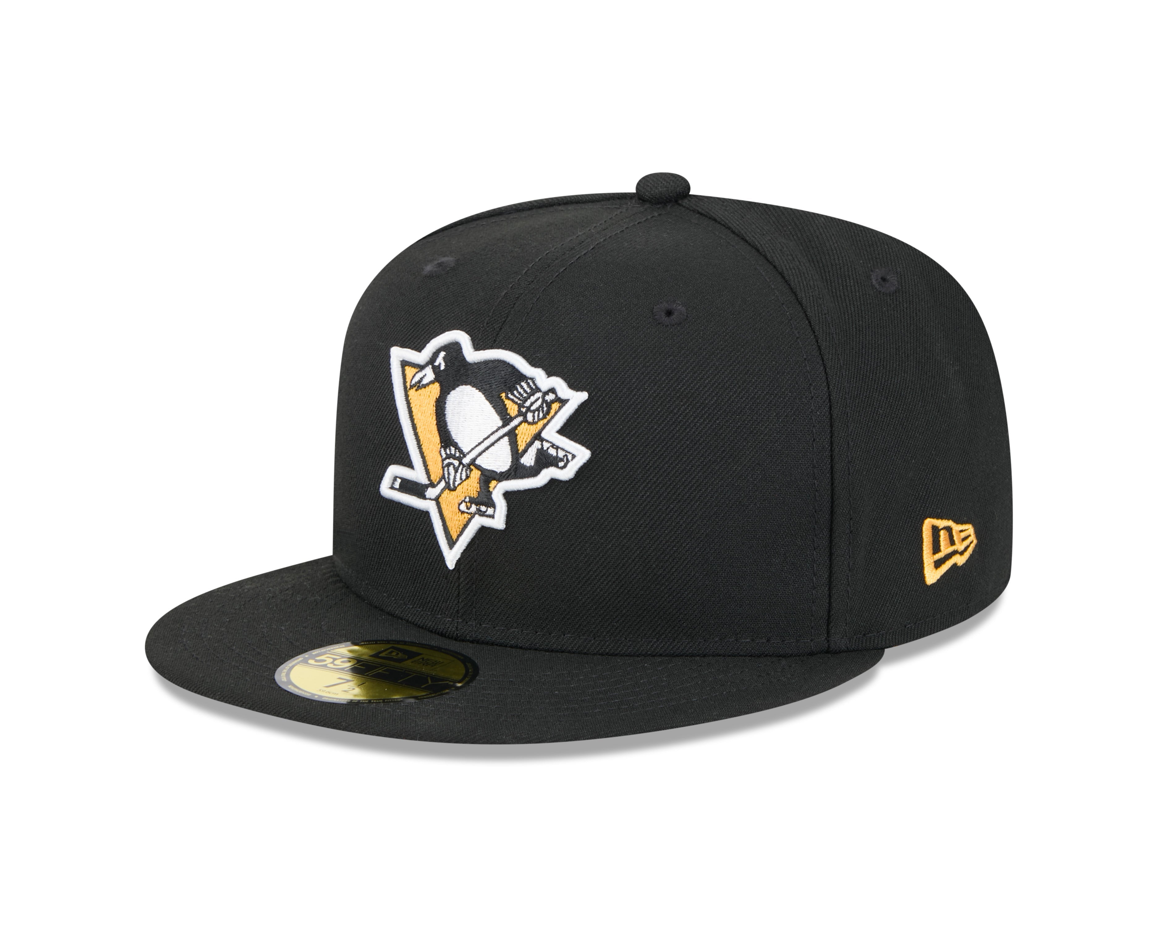 Pittsburgh Penguins NHL New Era Men's Black 59Fifty Core Fitted Hat