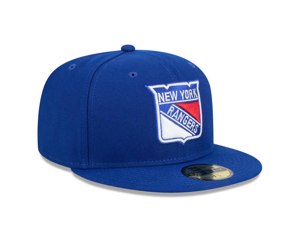 New York Rangers NHL New Era Men's Royal 59Fifty Core Fitted Hat