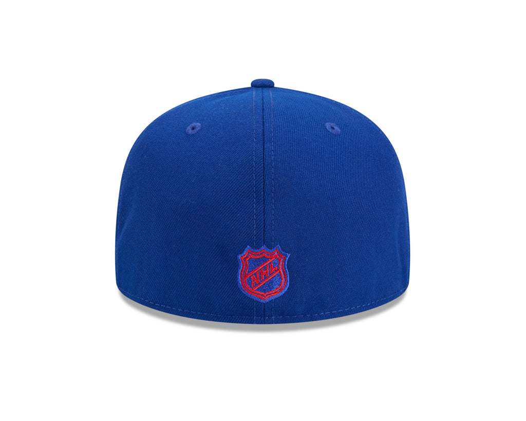 New York Rangers NHL New Era Men's Royal 59Fifty Core Fitted Hat