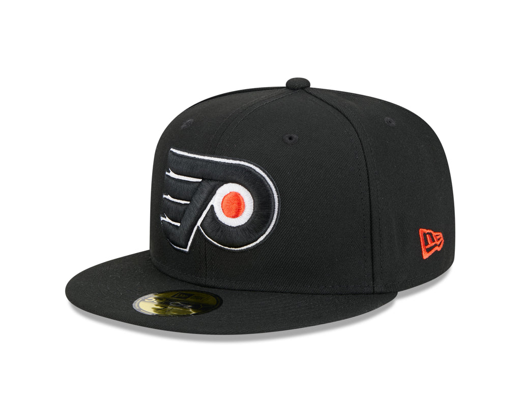 Philadelphia Flyers NHL New Era Men's Black 59Fifty Core Fitted Hat