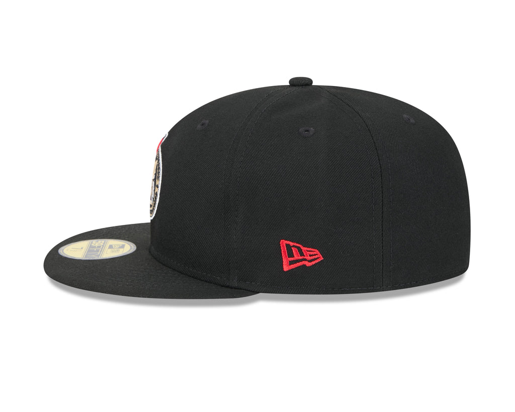 Ottawa Senators NHL New Era Men's Black 59Fifty Core Fitted Hat