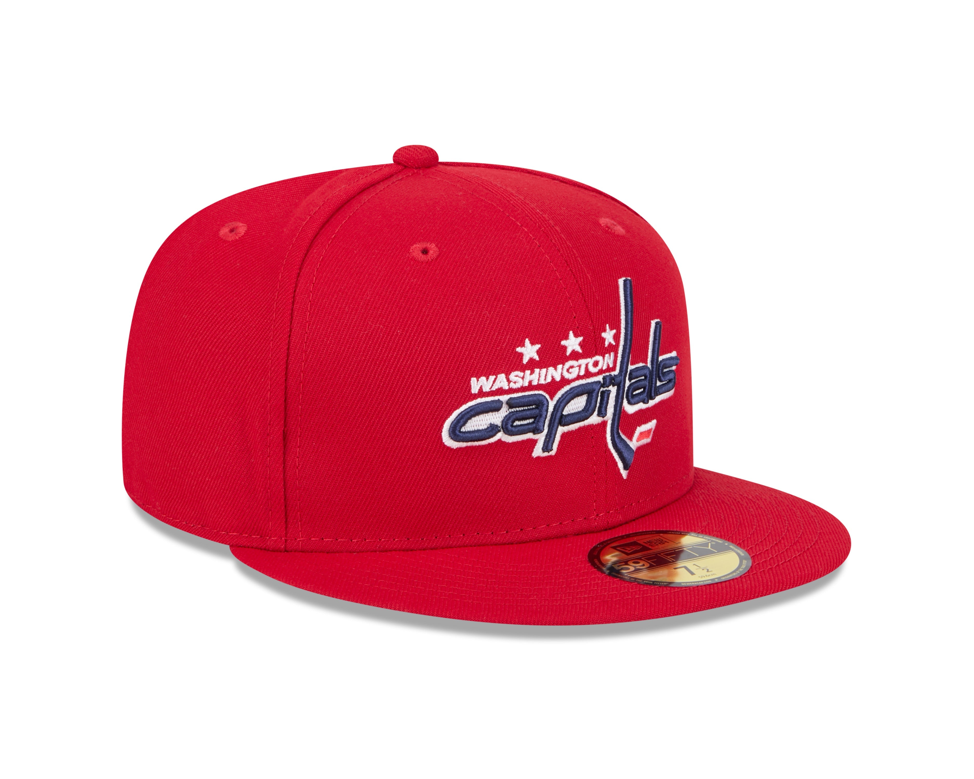 Washington Capitals NHL New Era Men's Red 59Fifty Core Fitted Hat