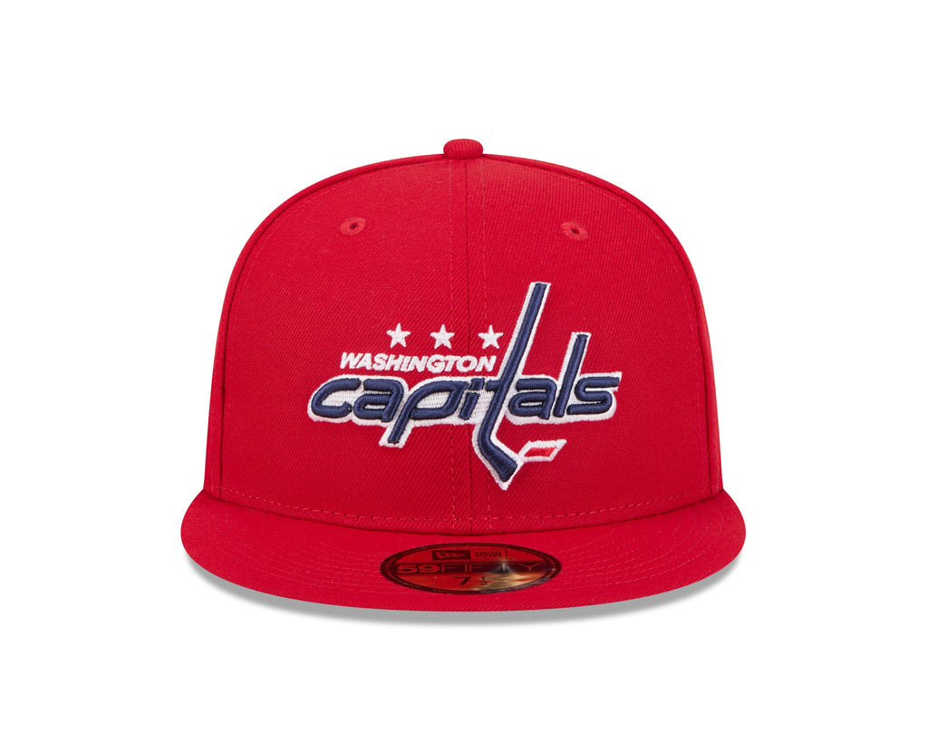 Washington Capitals NHL New Era Men's Red 59Fifty Core Fitted Hat