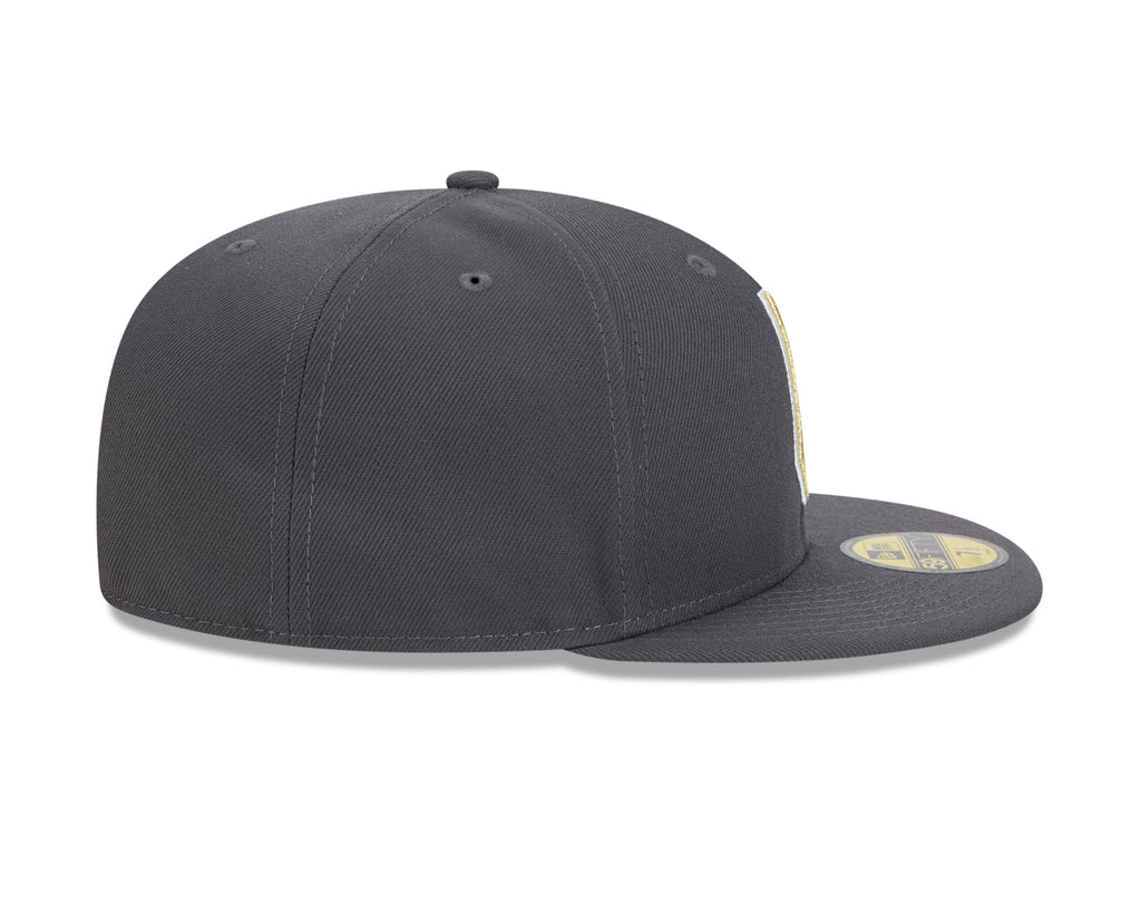 Vegas Golden Knights NHL New Era Men's Grey 59Fifty Core Fitted Hat