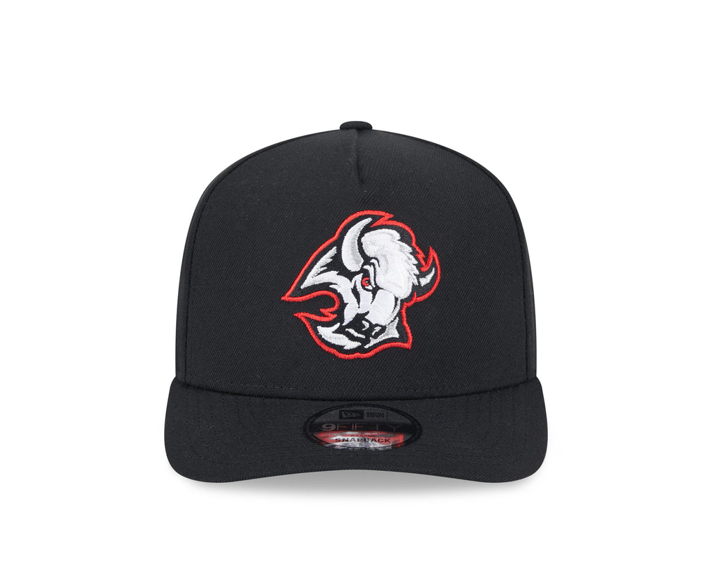 Buffalo Sabres NHL New Era Men's Black 9Fifty A-Frame Snapback