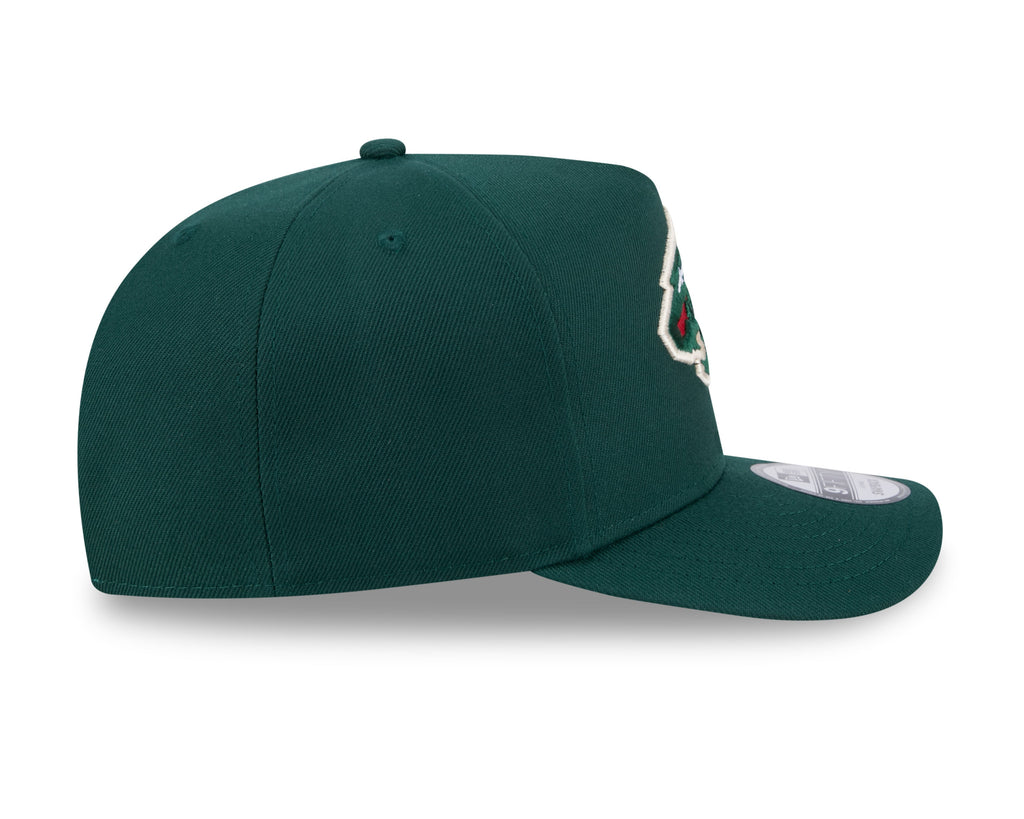 Minnesota Wild NHL New Era Men's Green 9FIfty A-Frame Snapback
