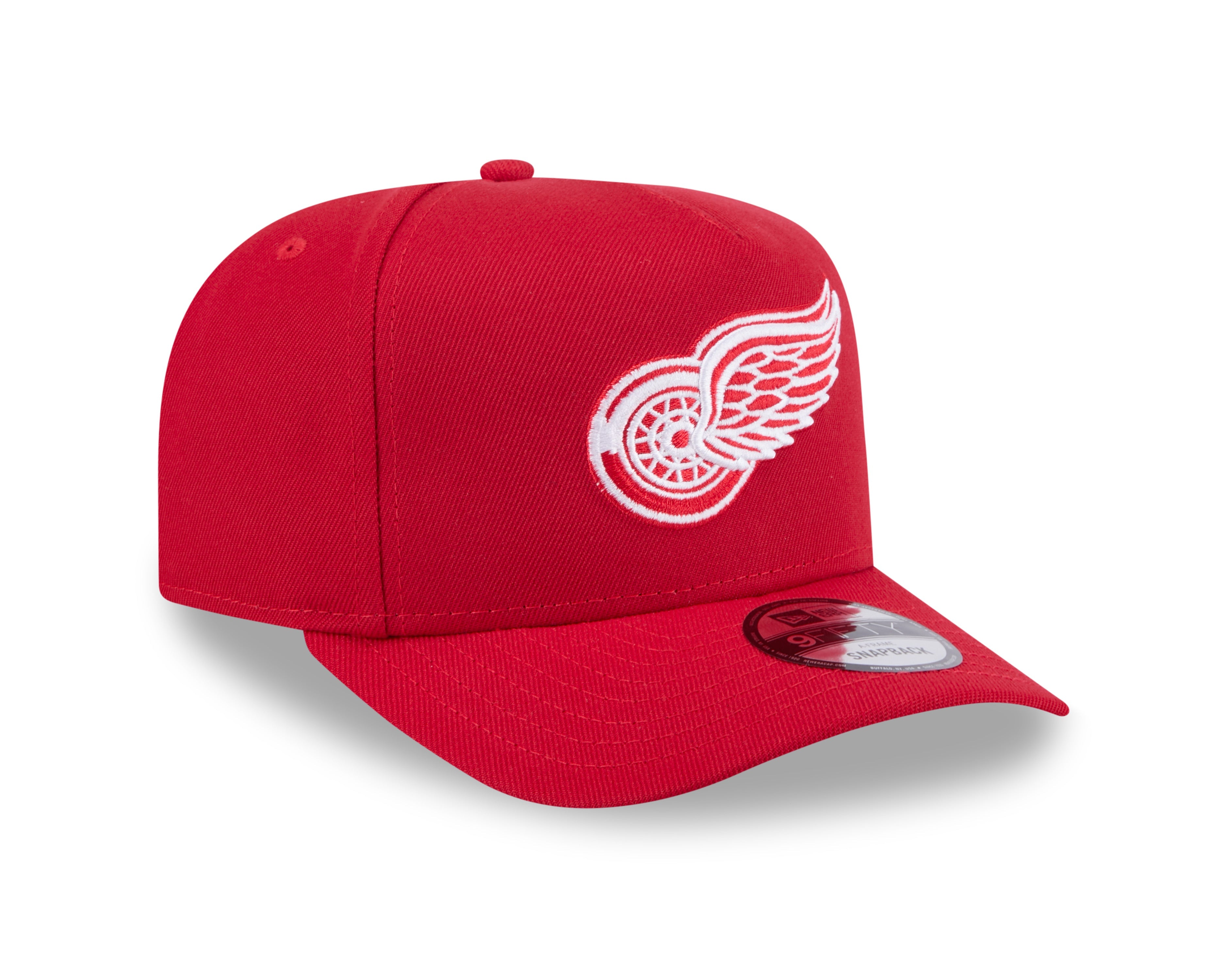 Detroit Red Wings NHL New Era Men's Red 9Fifty A-Frame Snapback Hat