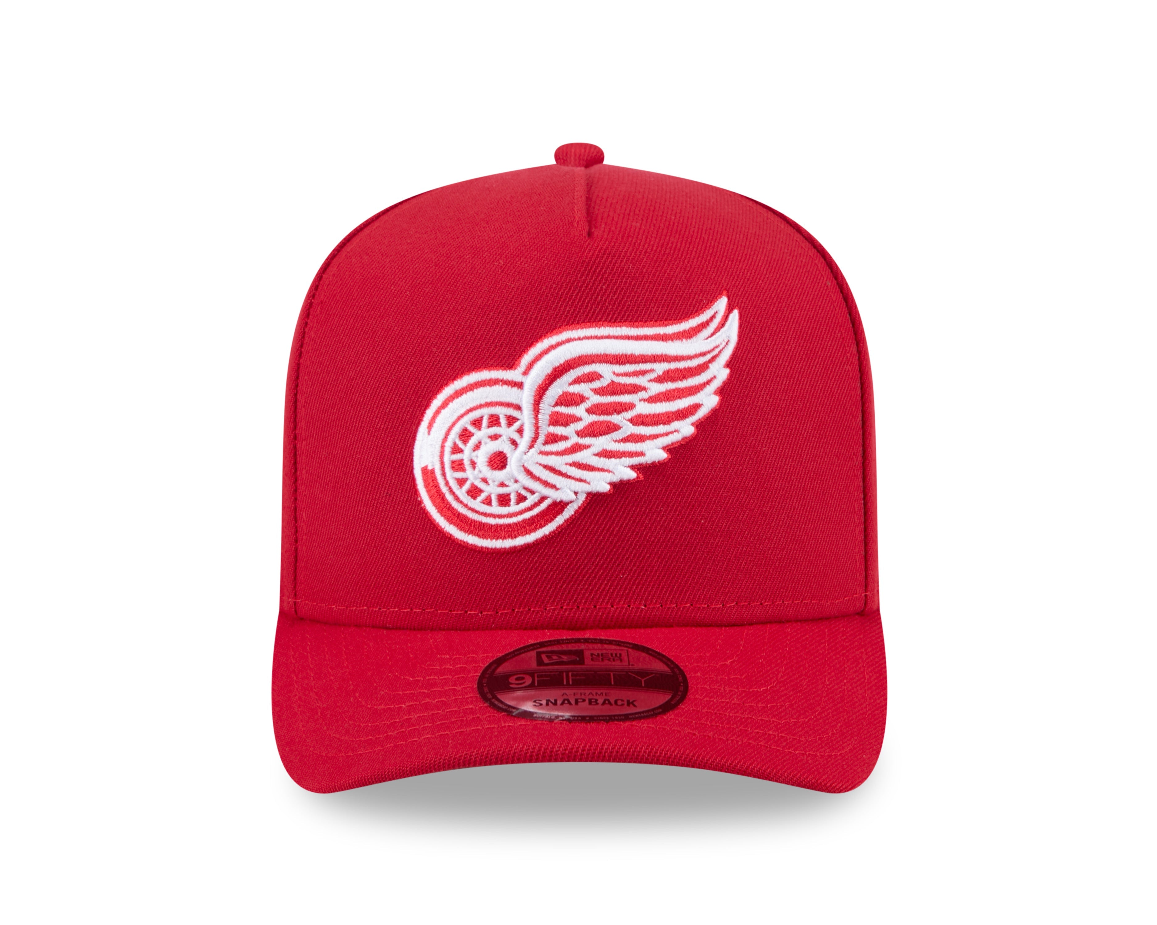 Detroit Red Wings NHL New Era Men's Red 9Fifty A-Frame Snapback Hat
