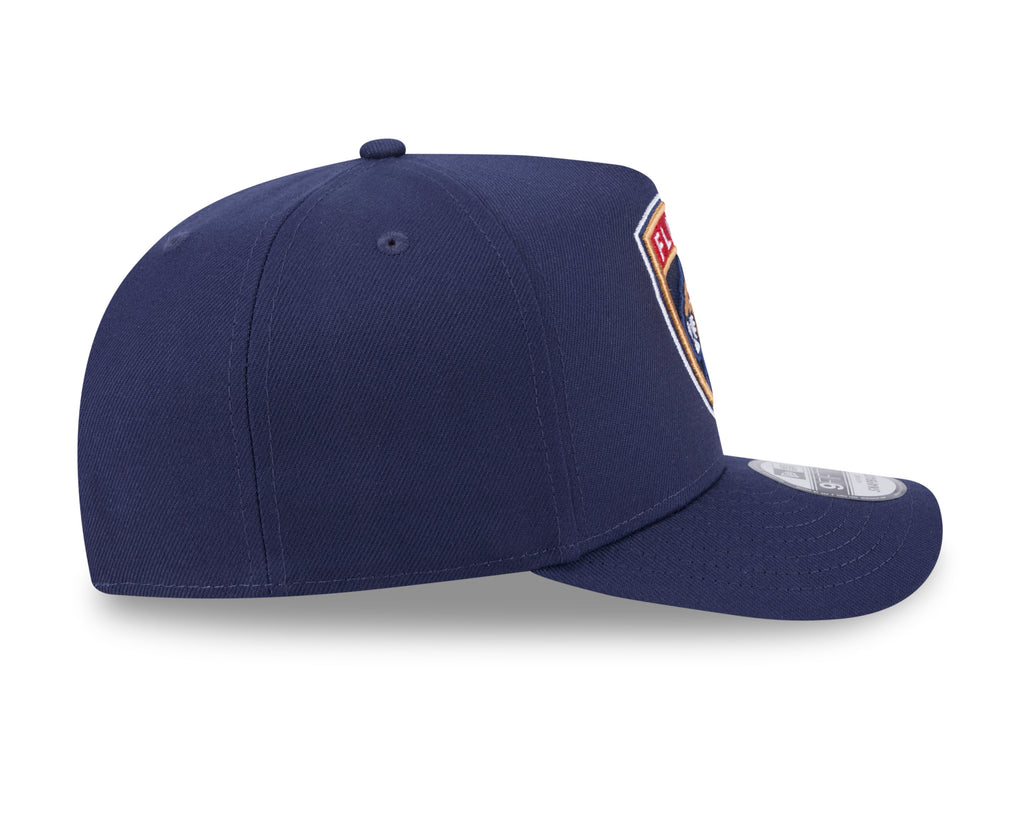 Florida Panthers NHL New Era Men's Navy 9FIFTY A-Frame Snapback