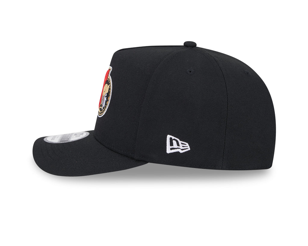 Ottawa Senators NHL New Era Men's Black 9Fifty A-Frame Snapback