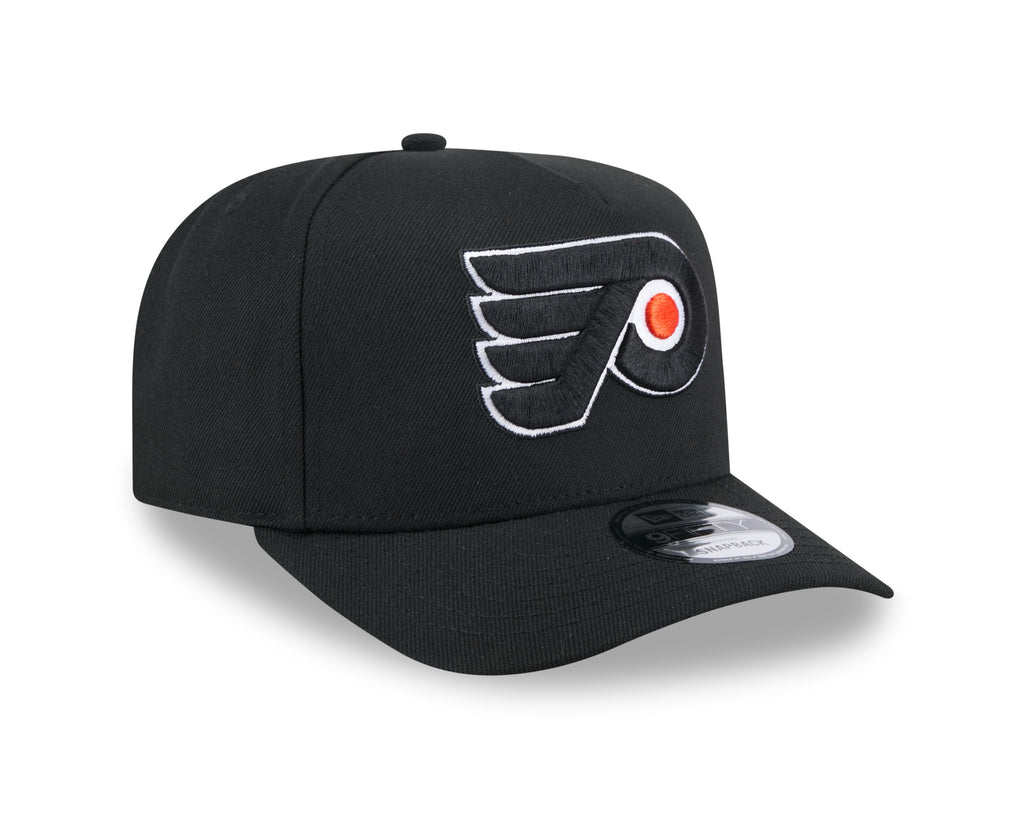 Philadelphia Flyers NHL New Era Men's Black 9Fifty A-Frame Snapback
