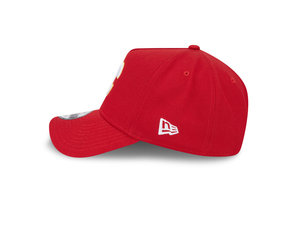 Calgary Flames NHL New Era Men's Red 9Forty A-Frame Snapback