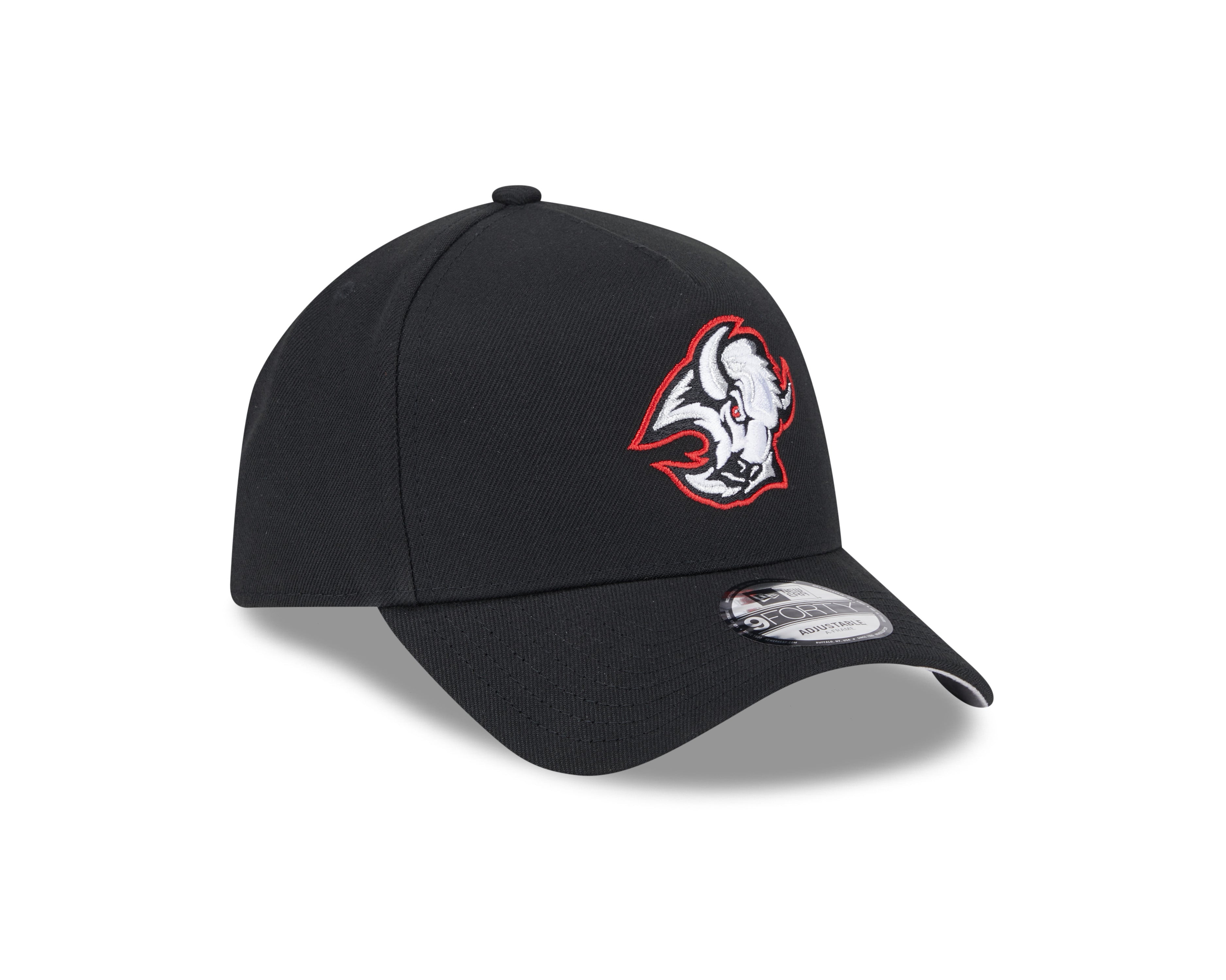 Buffalo Sabres NHL New Era Men's Black 9Forty A-Frame Snapback