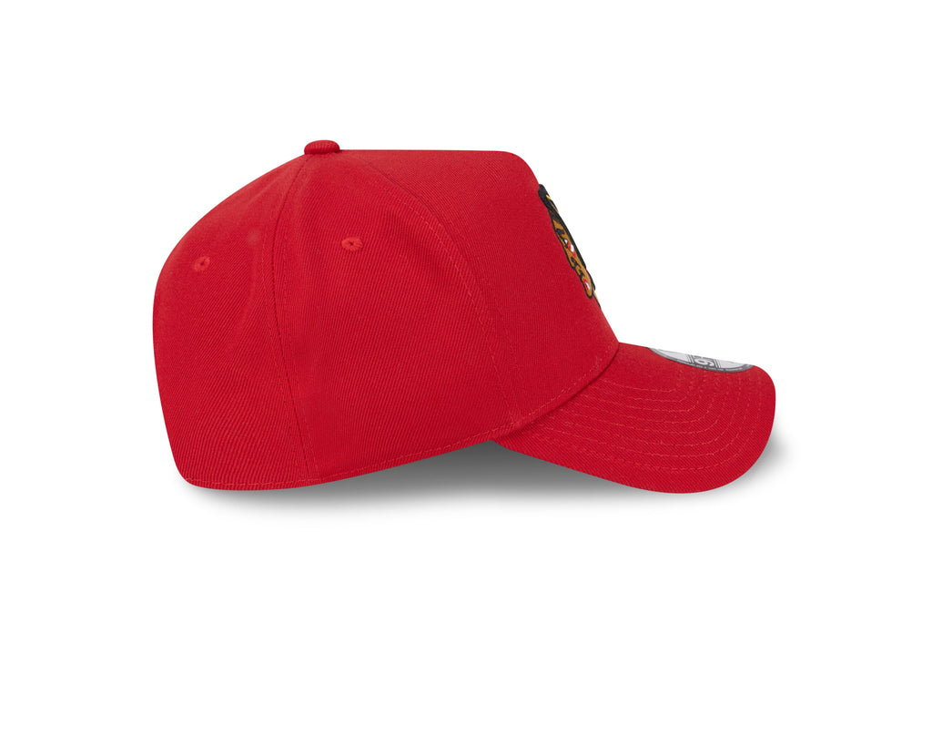 Chicago Blackhawks NHL New Era Men's Red 9Forty A-Frame Snapback