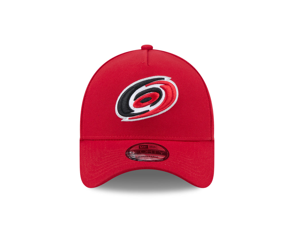 Carolina Hurricanes NHL New Era Men's Red 9Forty A-Frame Snapback
