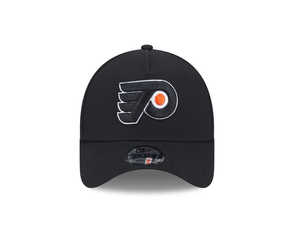 Philadelphia Flyers NHL New Era Men's Black 9Forty A-Frame Snapback
