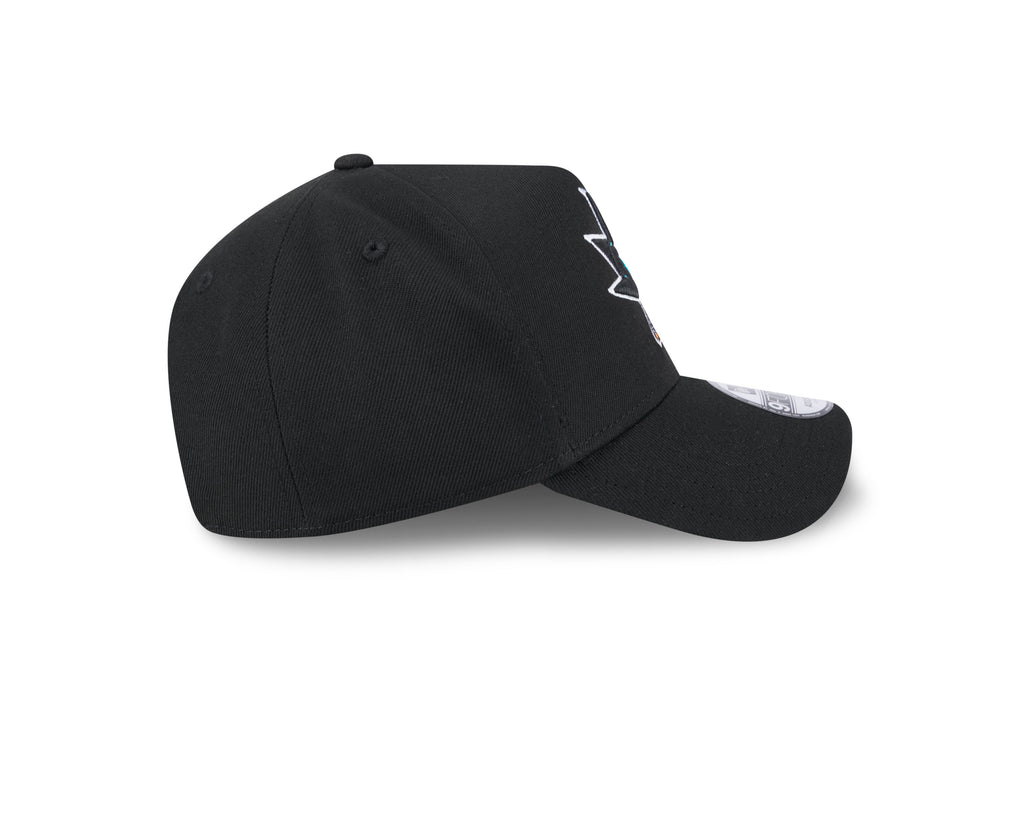 San Jose Sharks NHL New Era Men's Black 9Forty A-Frame Snapback