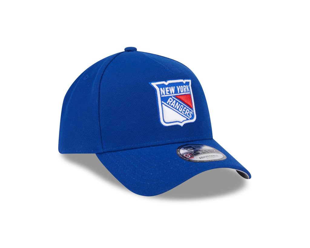New York Rangers NHL New Era Men's Royal 9Forty A-Frame Snapback