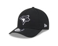 Toronto Blue Jays MLB New Era Men's Black White 9Forty M-Crown Adjustable A-Frame Hat