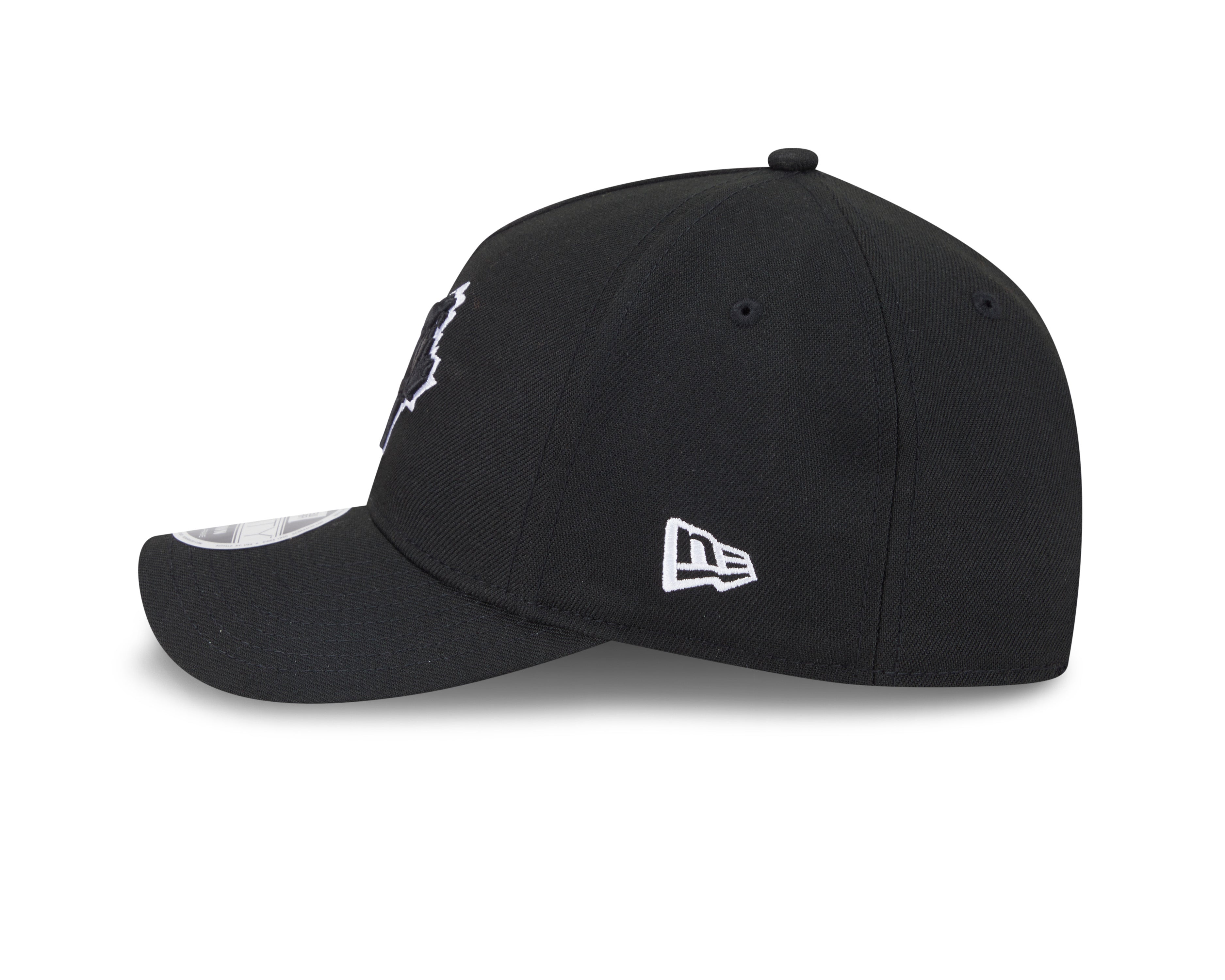 Toronto Blue Jays MLB New Era Men's Black White 9Forty M-Crown Adjustable A-Frame Hat