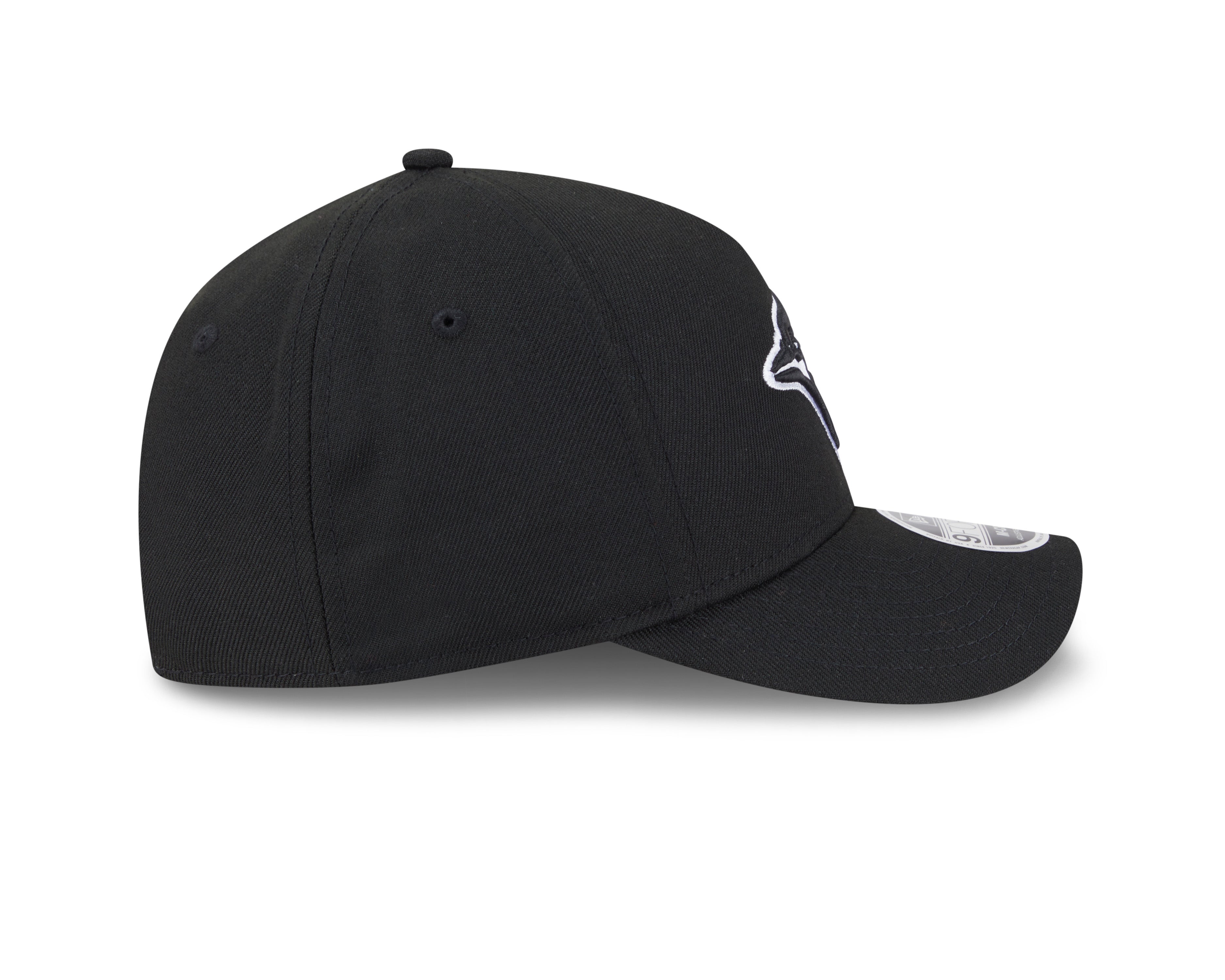 Toronto Blue Jays MLB New Era Men's Black White 9Forty M-Crown Adjustable A-Frame Hat