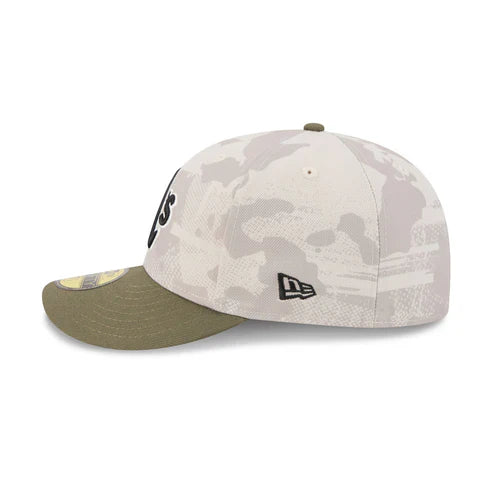 New Era Athletics Armed Force Day 59FIFTY Pre-Curved Fitted Hat