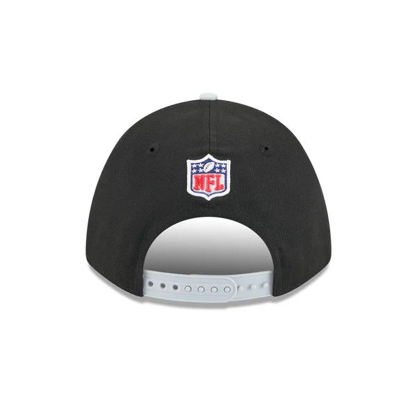 New Era Las Vegas Raiders 2025 NFL Draft 9FORTY M-Crown Snap Hat-Black