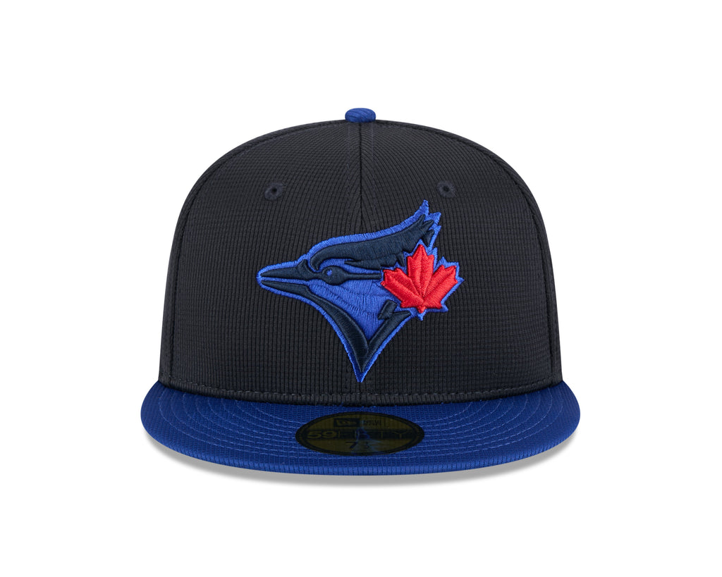 Toronto Blue Jays MLB New Era Men's Navy/Royal 59Fifty 2024 City Connect Fitted Hat