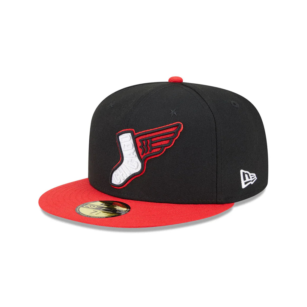 New Era Chicago White Sox Alternative City Connect  59FIFTY Fitted Hat- Black