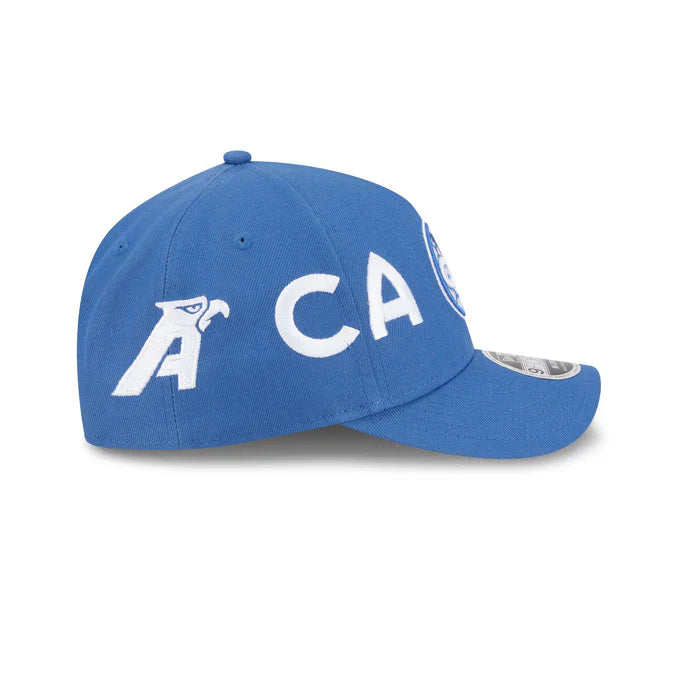 New Era Club America All League 9FORTY M-Crown  A-Frame Adjustable Hat-Indigo