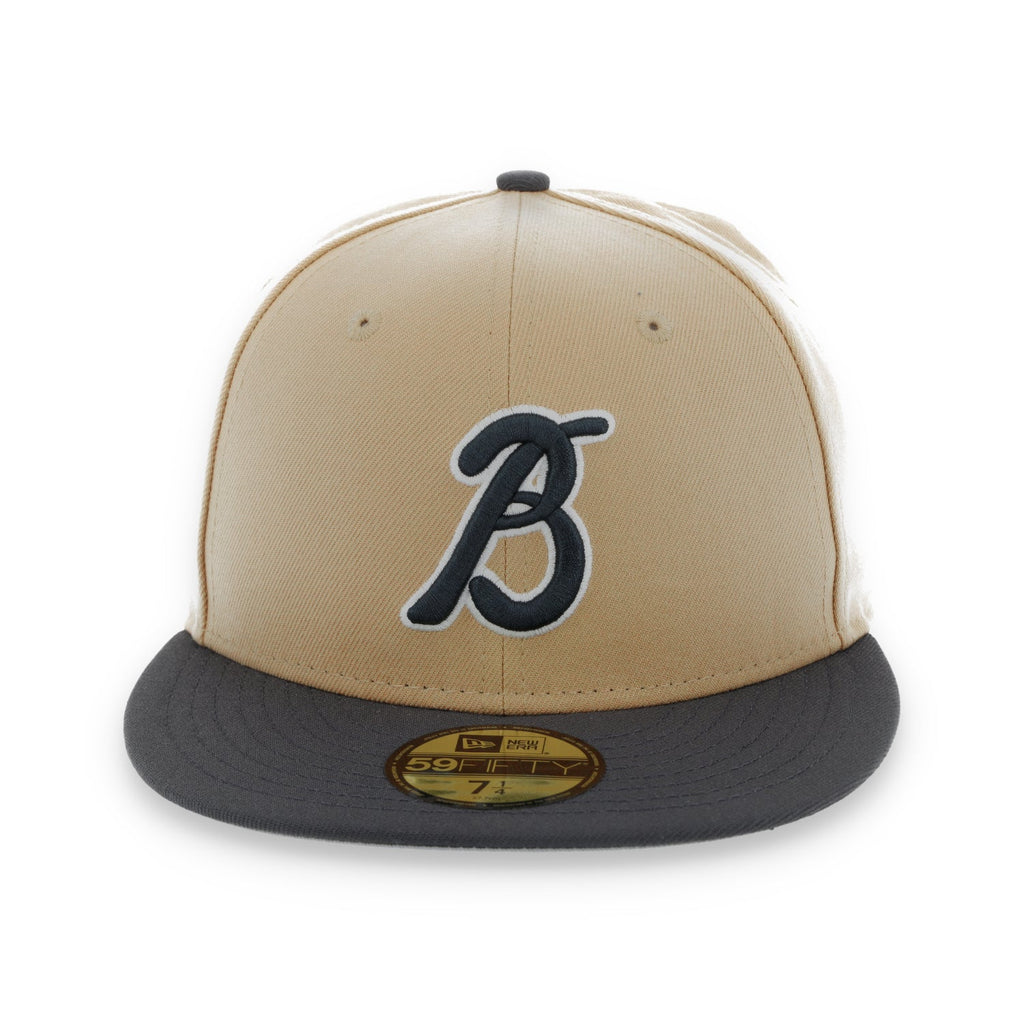 New Era Bravos De Leon Alternative LMP 59FIFTY Fitted Hat-Brown/Gray