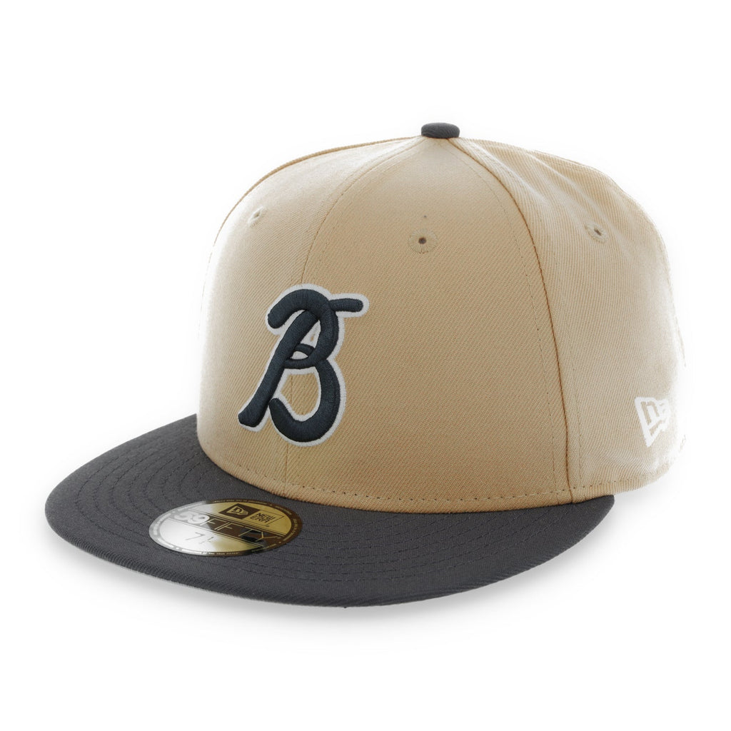 New Era Bravos De Leon Alternative LMP 59FIFTY Fitted Hat-Brown/Gray