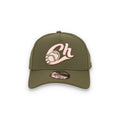 New Era Charros de Jalisco A-Frame 9FORTY Adjustable Hat-Olive/Pink