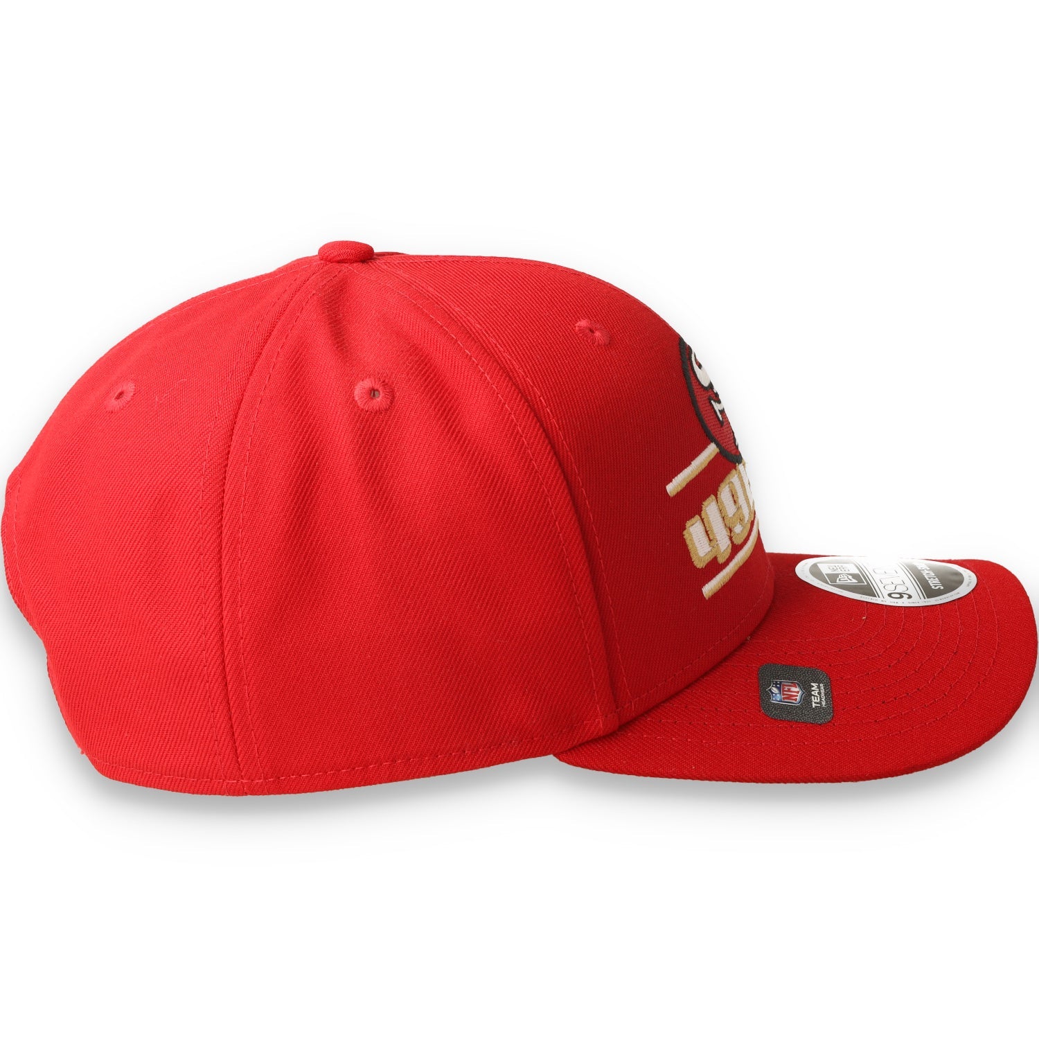 New Era San Francisco 49ers Stated 9SEVENTY Stretch-Snap Hat - Scarlet