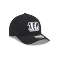New Era Cincinnati Bengals M-Crown A-FRAME 9FORTY Adjustable Hat-Black/White