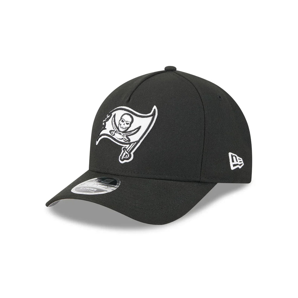 New Era Tampa Bay Buccaneers M-Crown A-FRAME 9FORTY Adjustable Hat-Black/White